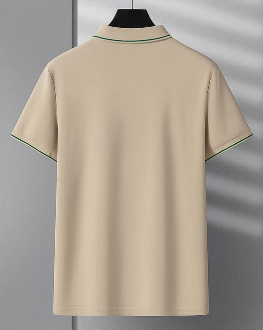 Men's Horse Muted Beige Color T-Shirt