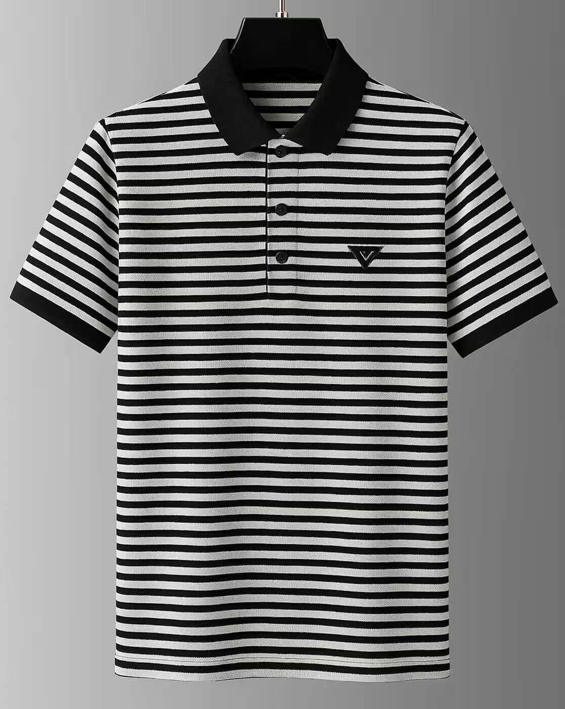 Men's Lining Color Neck T-Shirt