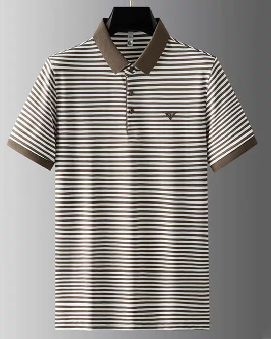 Men's Lining Color Neck T-Shirt